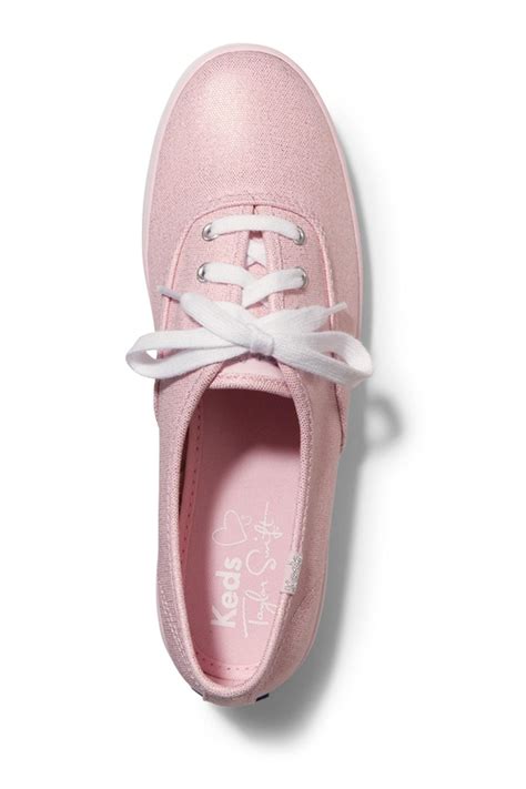 Lyst Keds Taylor Swift Champion Metallic Canvas Sneaker In Pink