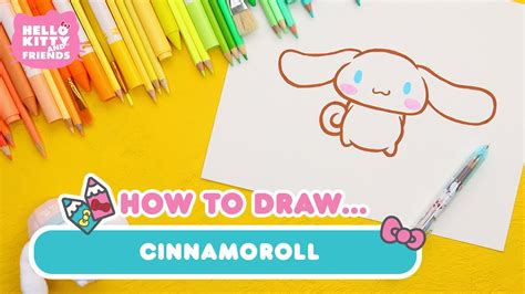 How To Draw Cinnamoroll Hello Kitty Crafts Youtube
