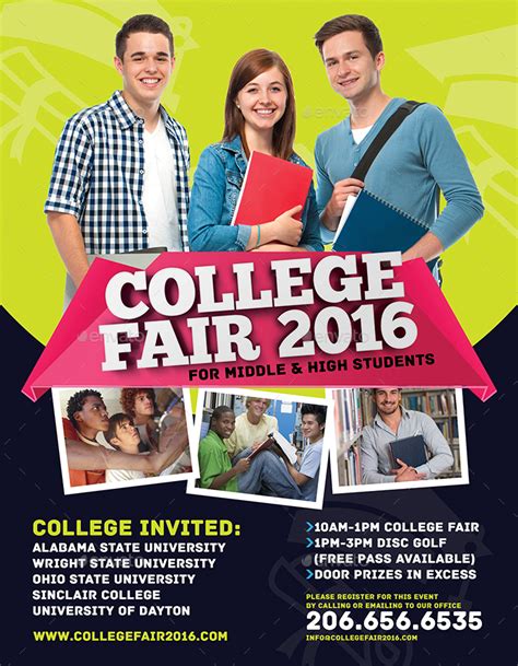 College Fair Flyer By Bumiputra Graphicriver