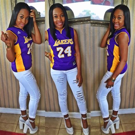 The stitched down, multicolored screen printed twill captures the colors and essence of what. 24th Birthday Idea! Lakers Jersey! Forever 21 chunky heels ...