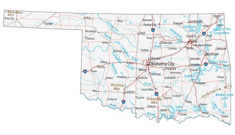 Oklahoma County Map - GIS Geography - Open Source GIS - GIS Software & News