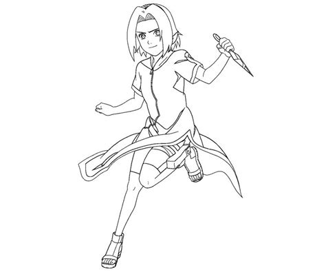 Sakura Haruno 15 Coloring | Crafty Teenager