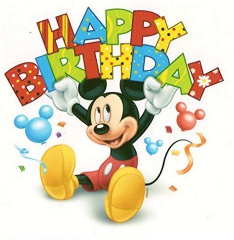 Pin By Lala On Mickey Happy Birthday Disney Happy Birthday Mickey