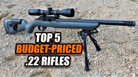 5 Budget Priced 22 Rifles Under 200 For Beginners 2022 Youtube