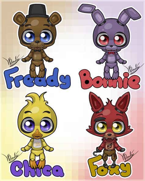 Cute 5 Nights At Freddys By Luifex On Deviantart