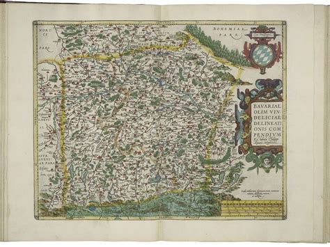 Map Of Bavaria By Abraham Ortelius Picryl Public Domain Search