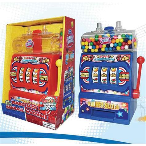 Sweet Slots Jumbo Gumball Machine With Dubble Bubble Gumballs Candy