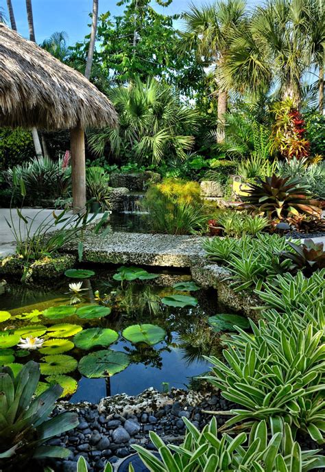 22 Tropical Garden Designs Decorating Ideas Design