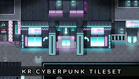 New Releases Kr Cyberpunk Tileset Evfx Sanctuary The Official Rpg