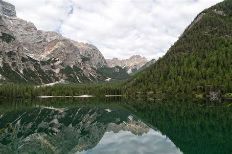 The Dolomites Ii Lake Braies Lago Di Braies Pragser