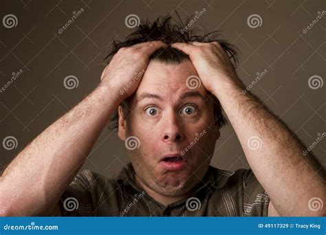 Blown Mind Stock Image Image Of Unhappy Frustration 49117329