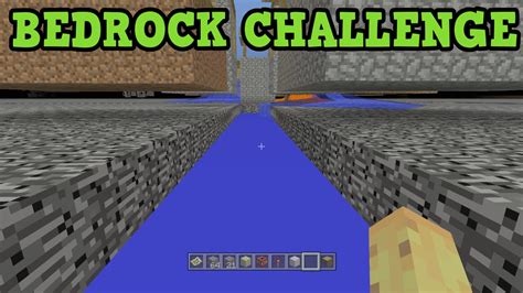 If this is the case, i suggest messaging a bedrock staff member to see if you have been banned. Minecraft PS4 - BEDROCK CHALLENGE (SuperFlat) - YouTube
