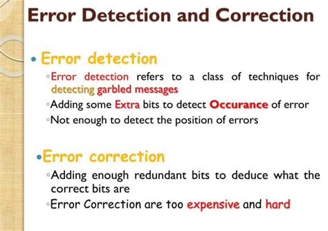 100mcqs On Error Detection And Correction