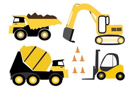 Construction Truck Svg Graphic By Amandazoss · Creative Fabrica