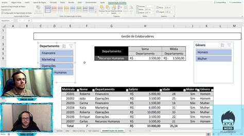 Segmentação de Dados Microsoft Excel YouTube
