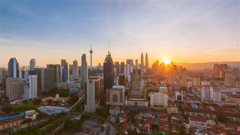 Official kuala lumpur timezone and time change dates for year 2021. Time Lapse: Kuala Lumpur City Stock Footage Video (100% ...