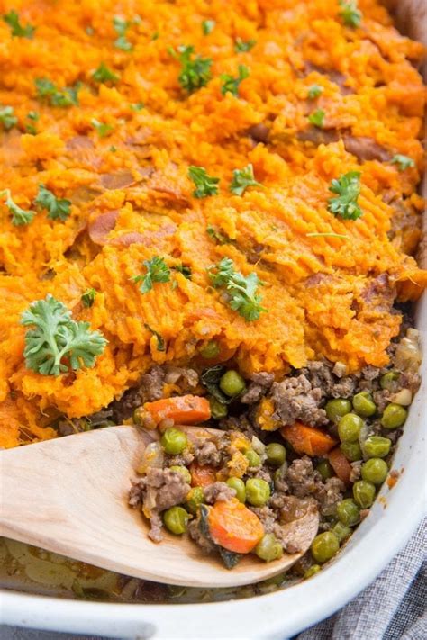 Easy Shepherd S Pie With Sweet Potatoes The Roasted Root
