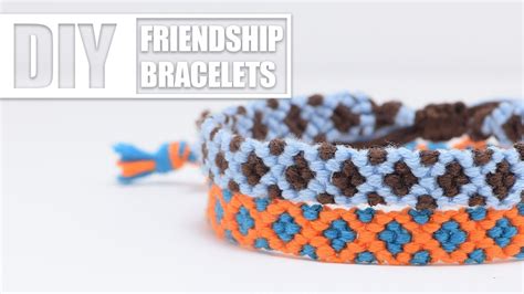 Diy Diamond Friendship Bracelets Easy Tutorial For Beginners Youtube