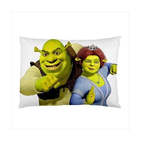 Shrek And Princess Fiona Pillow Case Stars On Stuff