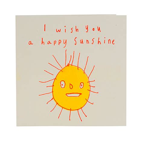Happy Sunshine Card - ARTHOUSE Unlimited