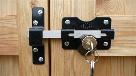 Gate Latches That Open From Both Sides Double Sided Lockable Gate