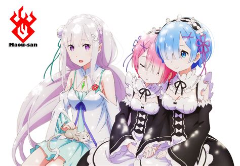 Rezero Emilia Rem Y Ram