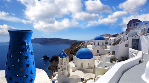 Santorini Greece Full Hd Wallpaper And Background Image 2560x1440