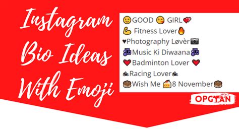 101 Best Instagram Bio With Emoji 2024 Copy And Paste Opgyan