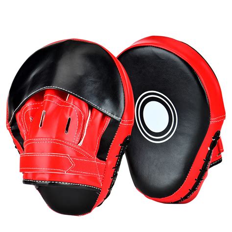 Wuudi New Item Essential Curved Boxing Mma Punching Mitts Target Focus