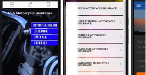 A moped could reach people much quicker in busy traffic areas and therefore may give better customer satisfaction for timely deliveries. USA Motorcycle Insurance Quote - Get An 100% Free Android App That Contains Free Motorcycle ...