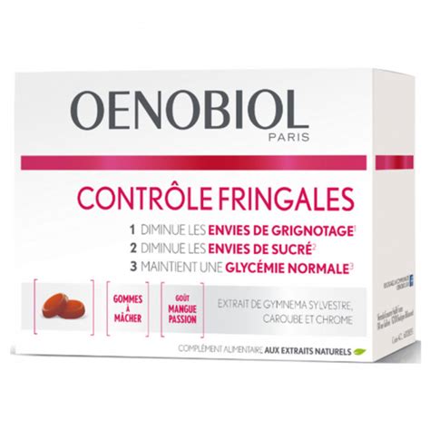 Oenobiol Contrôle Fringales 50 Gommes