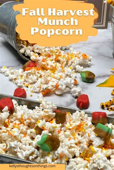 Fall Harvest Munch Popcorn Recipe