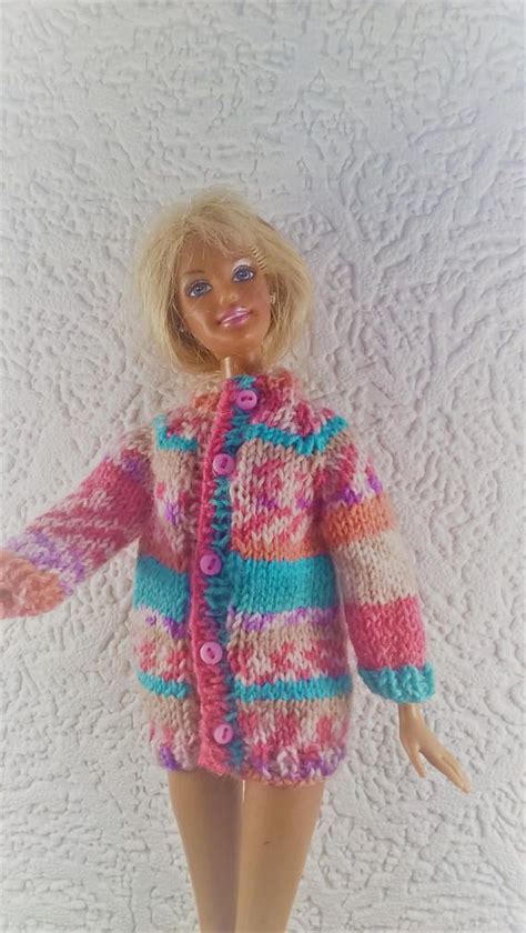 Barbie Clothes Barbie Dolls Knitting Dolls Clothes Wool Yarn