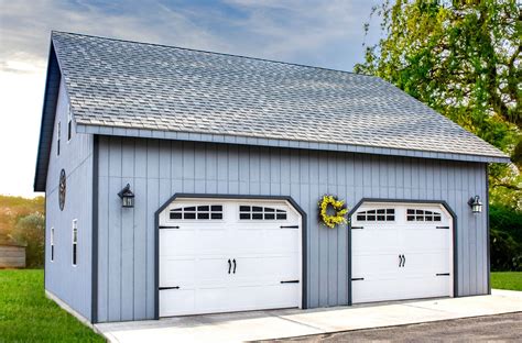 The Two Story Woodtex Garage Is The Perfect Balance Of Function And