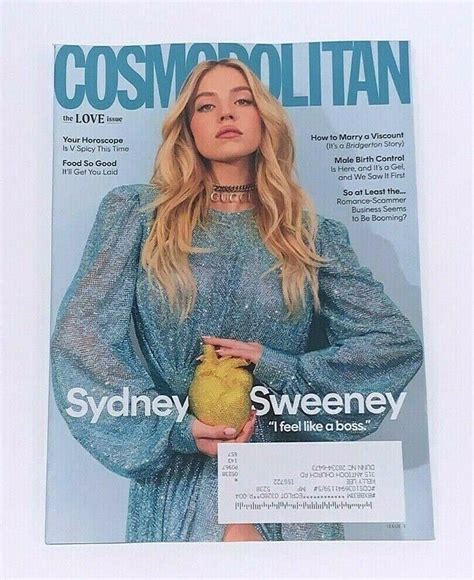 Cosmopolitan Magazine Sydney Sweeney Issue 1 2022 Collection 3922085396