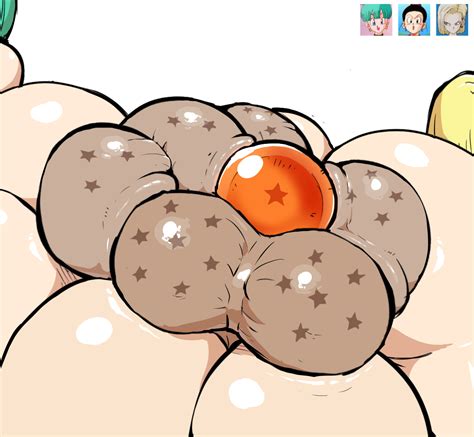 rule 34 3futas android 18 balls touching big breasts big cock big penis bulma bulma dragon