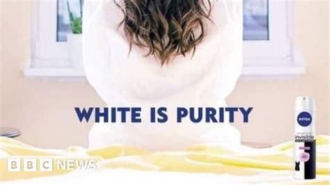 Nivea Removes White Is Purity Deodorant Advert Branded Racist BBC News