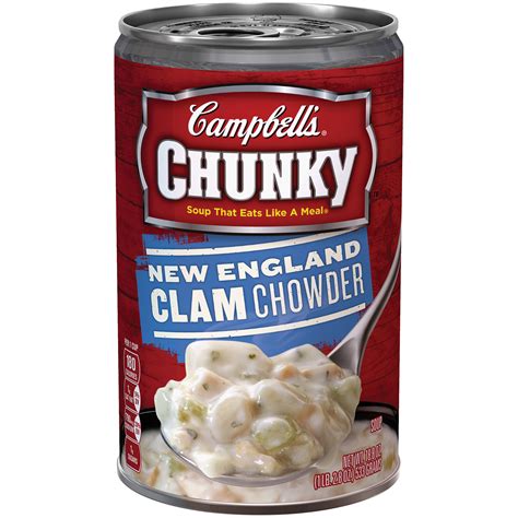 Campbells Chunky Chowder New England Clam 188 Oz 1 Lb 28 Oz 533