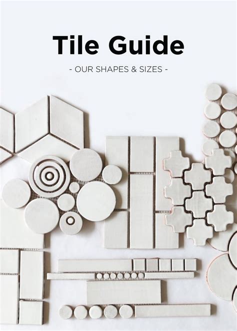 Welcome To Our Mosaic Tile Shapes And Sizes Guide We Have So Many