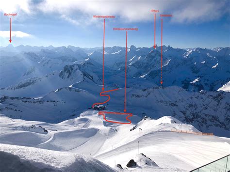 Winterhöhenwanderung Am Nebelhorn Winterwanderung Auf 2000 Meter
