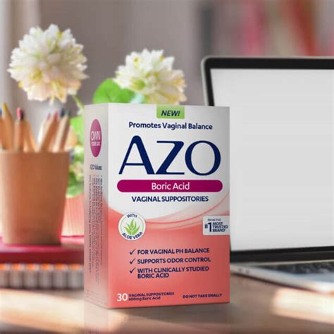 Azo Boric Acid For Vaginal Ph Balance