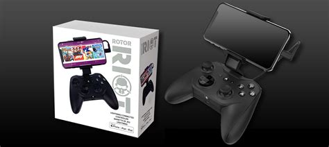 Rotor Riot Wired Game Controller Rr1852 Black For Ios 株式会社エム・エス・シー〔海外