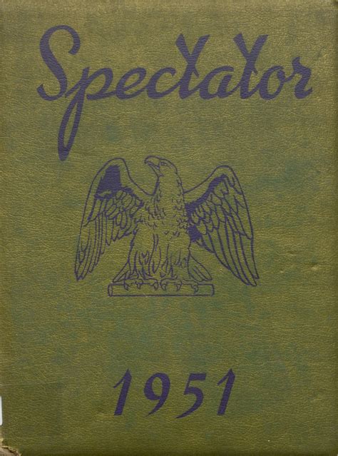 1951 Yearbook From Civic Memorial High School From Bethalto Illinois