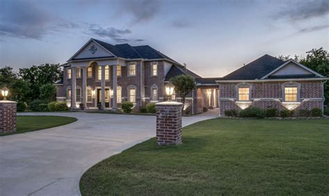 13 Million Brick Home In Allen Tx Homes Of The Rich