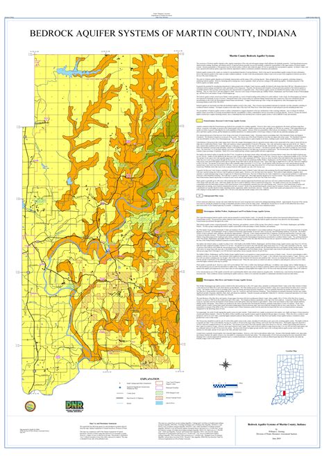 Dnr Water Aquifer Systems Maps 04 A And 04 B Unconsolidated And