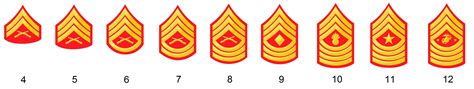 Ranks Of The Us Marine Corps Militär Wissen