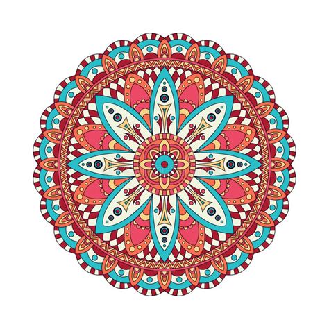 Abstract Design Elements Round Mandalas In Vector Graphic Template