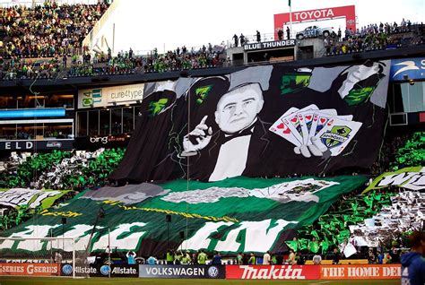 Photos Soccer Tifos From Around The World Portland Timbers Seattle