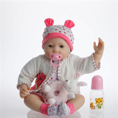 Sanydoll 22 Inch 55 Cm Silicone Baby Reborn Dolls Lifelike Doll Reborn