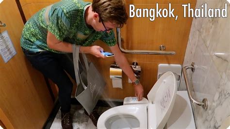 weird toilets in bangkok thailand evan edinger travel youtube